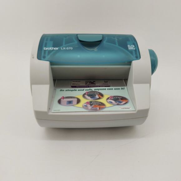 Brother Model LX-570 Multi-Finisher Laminator Craft Machine Stickers - Picture 10 of 10